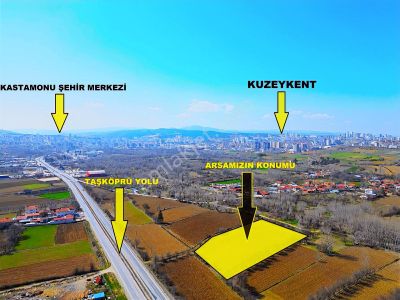 ▒ Garanti Emlak'tan, Şehrin Dibinde, Yola Cephe 8.678 M² Arsa ▒