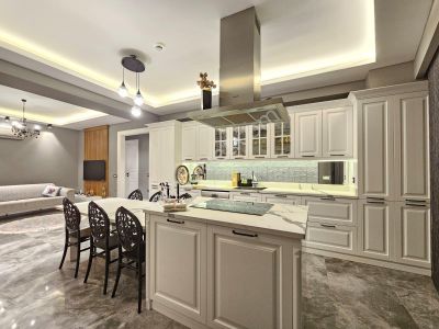 Denizli Cinkaya Prime Towers Sitesinde Akıllı Ev Sistemli Havuzlu Konsept 4+1 Satılık Ara Kat Daire