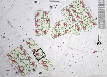 Çorlu Veliköyde Projeli, Müstakil Villa İmarlı Arsa 1.575 M²