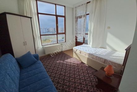 Antalya/lara'da 3+1 Site İçi, Deniz Manzaralı, Mobilyalı Daire