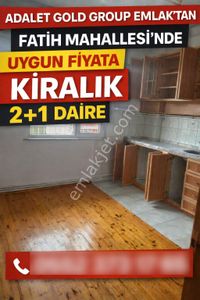 Adalet Gold Group Emlak'tan Kaçırılmayacak Fırsat Fatih Mahallesi'nde 2+1 Kiralık Daire
