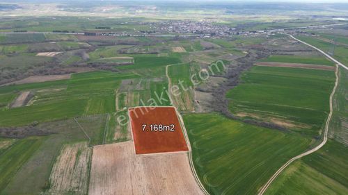 B&u Gayrimenkulden Babaeski Taşağılda Satılık 7168 M2 Tarla.