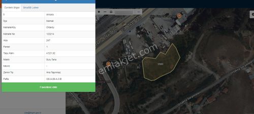 Samsunyolu Üzerinde 4600m2 Kiralık Arsa Ve Emsalleri