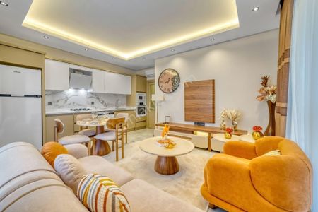 Alanya Merkez Güllerpınarı’nda Sosyal Alanlı Sitede 2+1 Satılık Daire