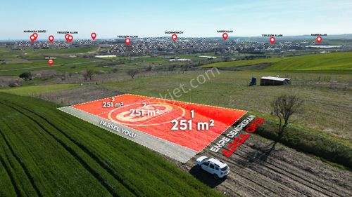 Silivri Değirmenköy'de Yerleşim İçerisinde 251 M² Satılık Tarla