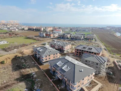 Resisto'dan Ovakent2 Sitesi Havuz Cephe-bahçeli 1+1 Lüks Daire