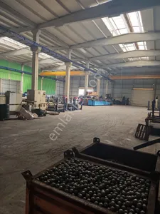 Organize Sanayi 7353m2 Arsa 3181m2 Kapalı+500m2 Ofis Yükseklik 9m İlk Giriş Fabrikası E-5 Ten 300m