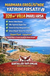 Satılık Yatırımlık İmarlı Arsa Tekirdağ Marmaraereğlisi Yeniçiftlik