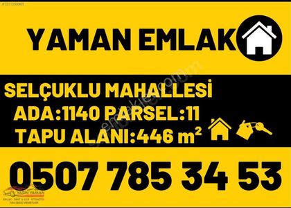 Yaman'dan Bolvadin Selçuklu Mah. Satılık 4 Kat İmarlı Arsa