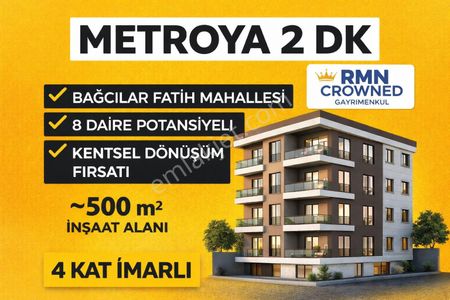 Bağcılar Fatih Mh 4 Kat İmarlı Kentsele Uygun Bina