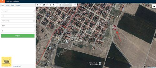 Proma'da Alpu Yunusemre Mh. 711m2 2.5 Kat İmarlı Köşebaşı Arsa