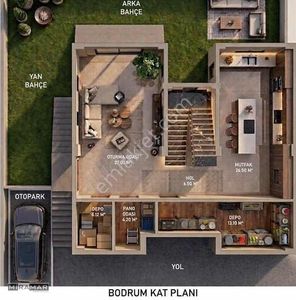 Miramar'dan Karşıyaka'da Cadde Üzeri Ruhsatı Alınmış Villa Arsa