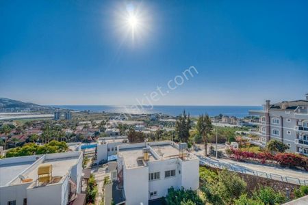 Alanya Demirtaş 3+1 Ful Deniz Manzaralı Ve Özel Bahçeli Muhteşem Villa