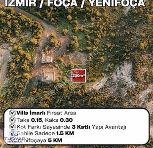 Turyap'tan Foça Sazlıca 'da Harfiyatsız Satılık Arsa