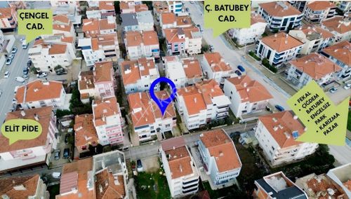 Harika Konumda, Arakat, Klimalı, Ankastreli, Kiralık 3+1 Daire