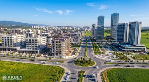 Geleceğin Bulvarına Cephe Geniş Dubleks Daire