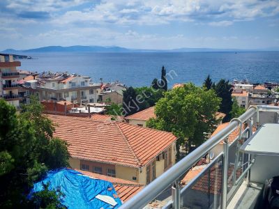 Salimbey'de 3+2 120 M2 Full Eşyalı Deniz Manzaralı Dubleks Daire