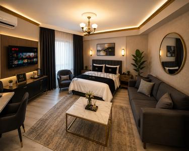 Gaziosmanpaşa Merkez Meydana Yakın 2+1 Jakuzili Günlük Kiralık Daireler