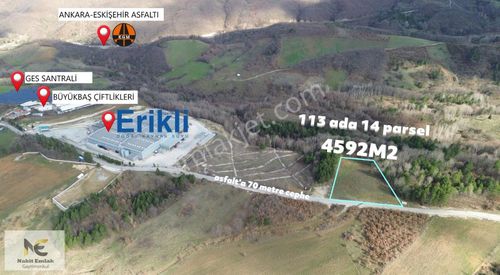 Projesi Hazır 4592m2 Asfalt'a Cephe Harika Konumda Elektrik+su