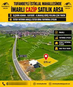 Tufanbeyli İstiklal Mahallesinde Cazip Satılık Arsa