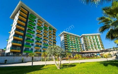 Alanya / Avsallar’da Denize 650 M Full Aktiviteli 2+1 Satılık Daire