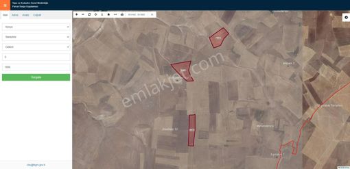 Özkent'te Taşsız Yolu Olan Su Kuyuları Olan 200 Bin M2 Tarlalar