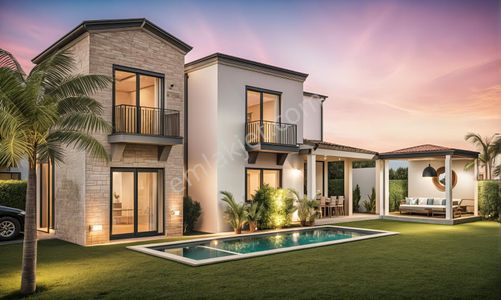 Kuşadası Karaova’da Alaçatı Mimarili Özel Havuzlu Lüks Villalar | Denize Yürüme Mesafesinde!