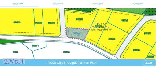 Körfez Dereköy Köşe Villa,konut İmarlı Satılık Arsa Enta Emlak