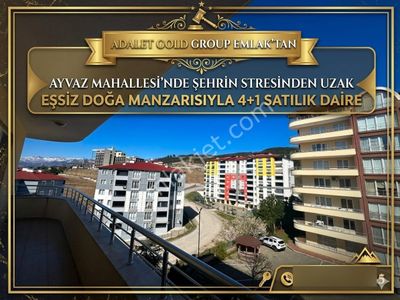 Adalet Gold Group Emlak'tan Ayvaz Mahallesi'nde Eşsiz Doğa Manzarasıyla Satılık 4+1 Daire Uygun