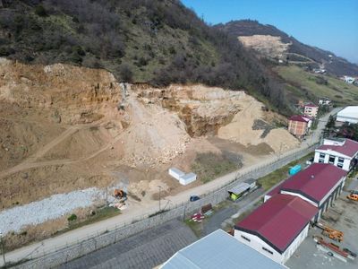 Trabzon Maçka Günay'da Sanayi Ticari İmarlı Satılık Arsa