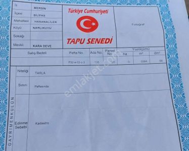 Deniz Manzaralı Otobana Yakın Narlıkuyu'da Arsa