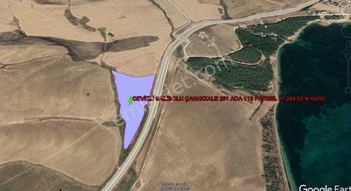 Gelibolu-cevizli Çanakkale Asfaltına Cephe 47.284,52 Mkare Tarla