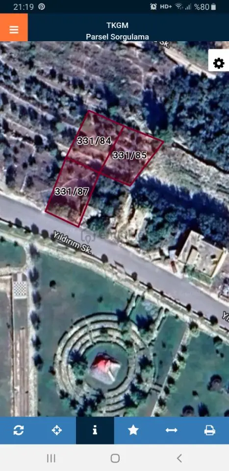Meydan Mh.de Toplam 1130 M2 Olan 3 Tane Satılık Arsa 1