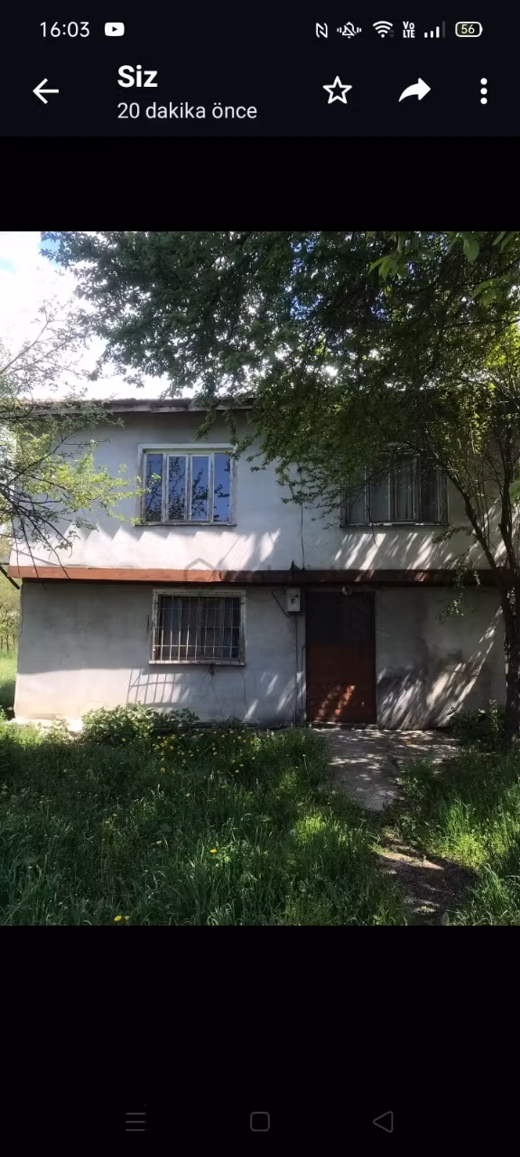 Bolu Mudurnu Karacakaya Bahçe İçinde Ev 1