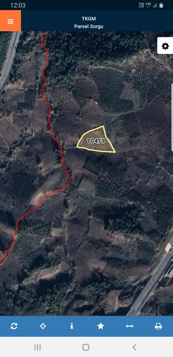 Bursa Osmangazi Selçukgazi Köyünde 10593 M2 Kelepir Kıymetlı Arazi 2