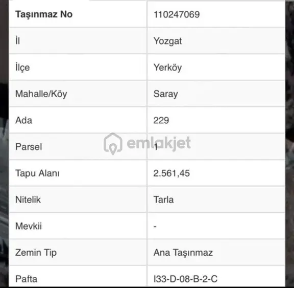 📍onur Emlak Gayrimenkul Ve Sigortacılıktan Yeni Gelen Saray Beldesinde Satılık Tarla