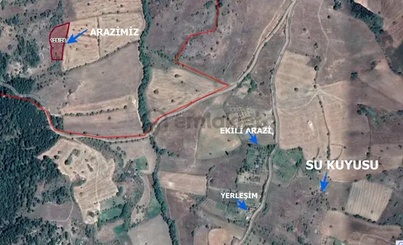 Kütahya Hisarcık'da Kaplıca Otel Bölgesinde 2.648 M2 Dümdüz Kaçırılmayacak Fırsat Arazi ! 2