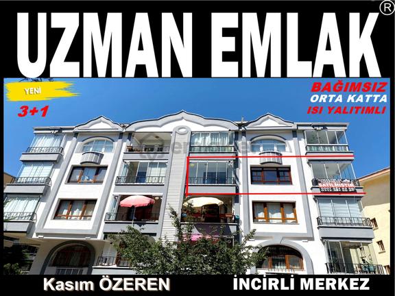 --sadece Memura--incirli Mh. Orta Katta Bağımsız Isı Yalıtımlı,kilerli Yapılı Yeni Boyalı 3+1 Daire 1
