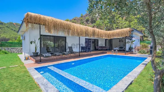 Fethiye İnlice'de Kiralık(günlük) 2+1 Havuzlu Villa (mera-156) 1