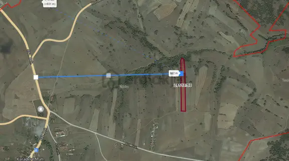 Karadere Mahallesinde Köy İçi 7.511 M2 Satılık Tarla 1
