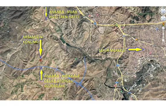 Kırıkkale'de 10 Kat İmarlı 18 Dairelik Kaçmaz Arsa Hissesi 1
