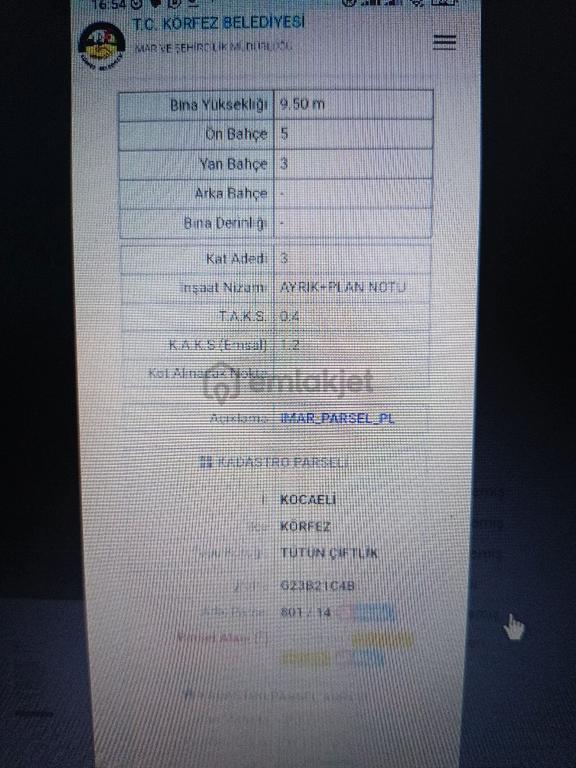 Körfez Tütünçiftlikte Hisseli Arsa 2