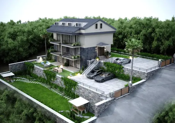 Beldibinde Orman Manzaralı Sıfır Çatı Dubleks 3+1 Daire 2