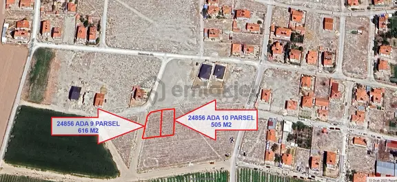 Saraçoğlu'nda 2 Kat İmarlı Yan Yana 2 Adet Arsa 1