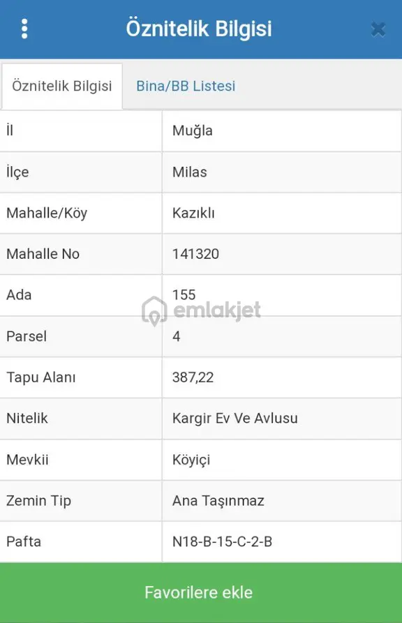 Muğla Milas Kazıklı Köyünde Müstakil Kargır Ev 2