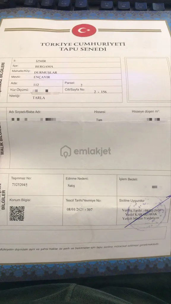 Sahibinden Satılık Tarla 1