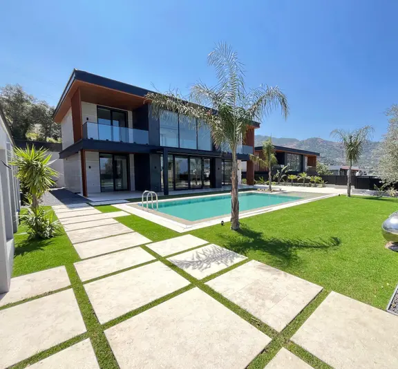 Bodrum Yalıkavak Satılık Özel Mimari Havuzlu Müstakil 4+1 Villa 1