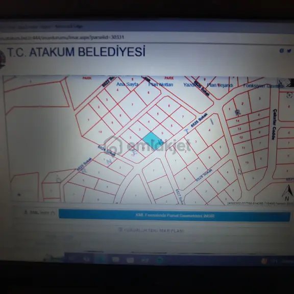 Atakum İncesu'da Konut İmarlı Parsel 1