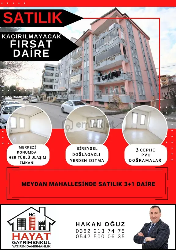 Meydan Mahallesinde Satılık Kaçırılmayacak Fırsat 3+1 Daire 2