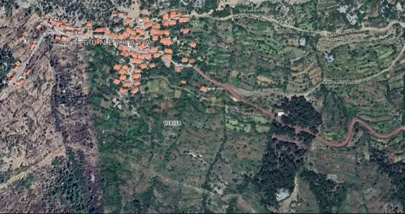Antalya Akseki Güney Kayada Satılık Bahce 1